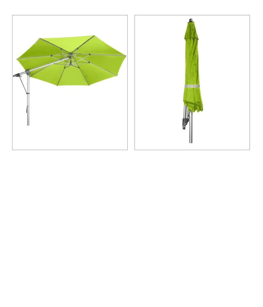 Doppler Sonnenschirme - Pendelschirm Expert, rund, ca. Ø350 cm Grün