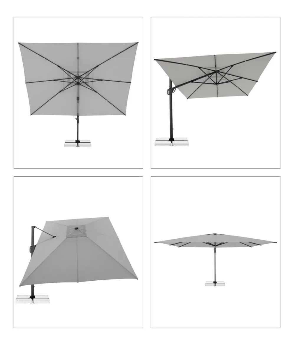 Doppler Sonnenschirme > Pendelschirm Life Side, rund, ca. Ø310 cm