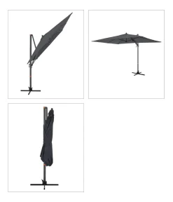 Doppler Sonnenschirme > Pendelschirm myZone AX, rechteckig, ca. B320/T240 cm
