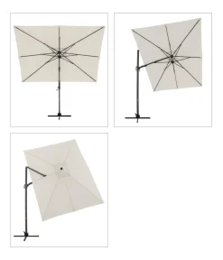 Doppler Pendelschirm myZone AX, rechteckig, ca. B320/T240 cm Natur Online