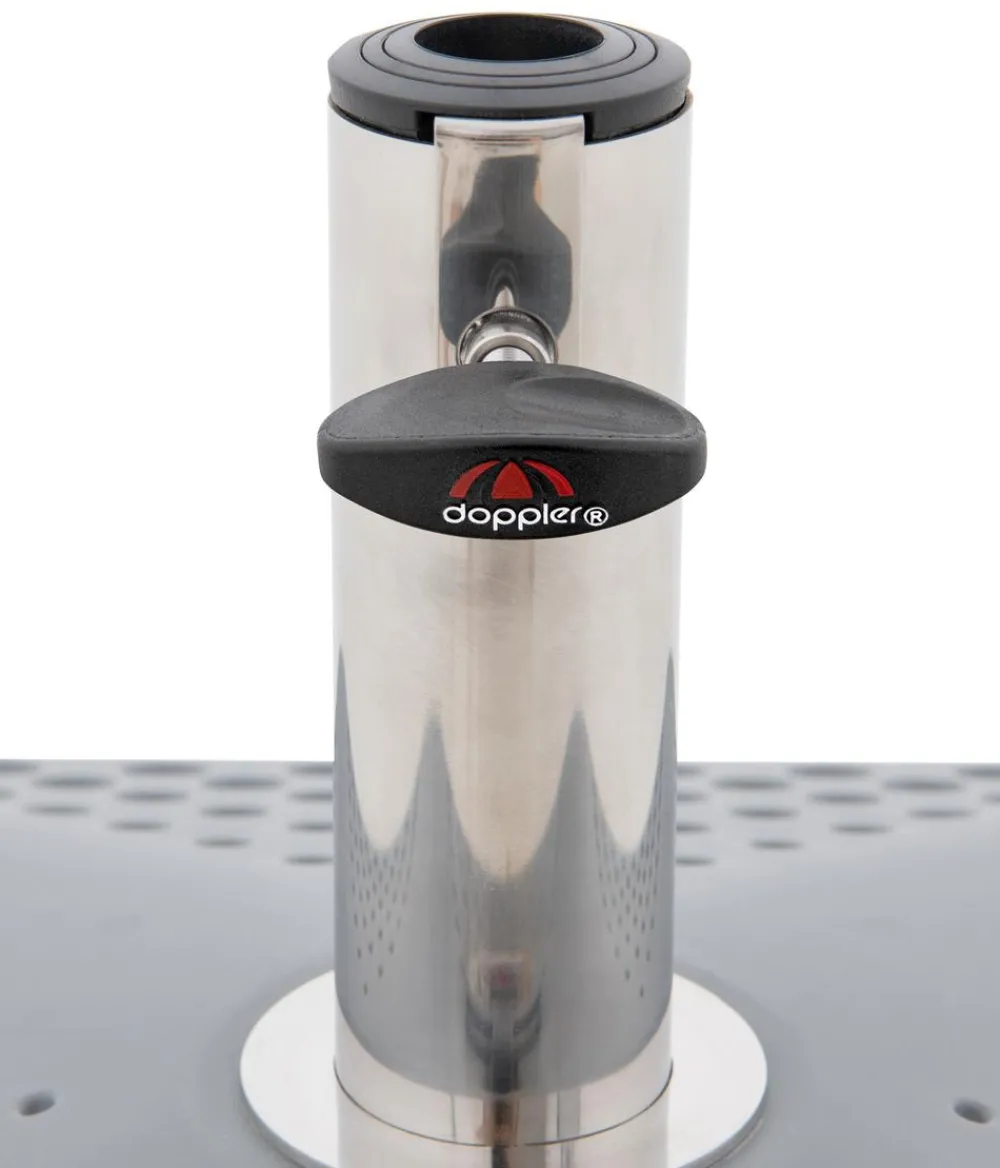 Doppler Schirmständer Active, ca. 20-40 kg Grau Discount
