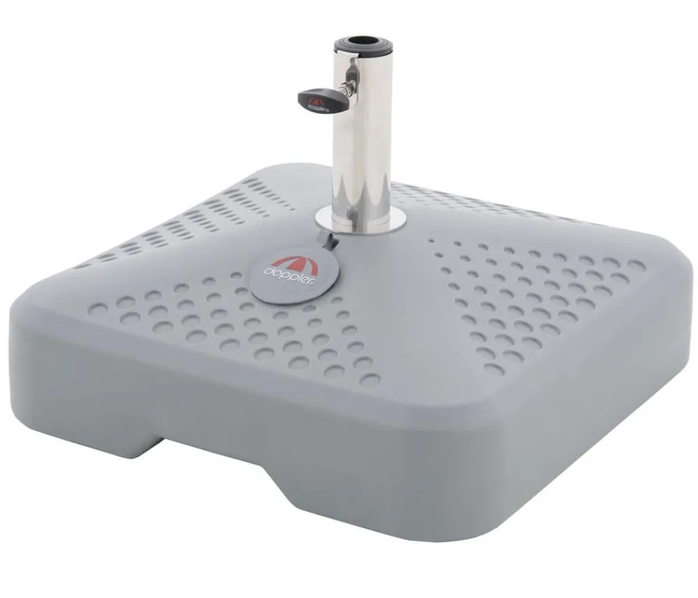 Doppler Schirmständer Active, ca. 20-40 kg Grau Discount