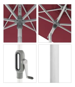 Doppler Sonnenschirme > Sonnenschirm ACT Auto-Tilt, rund, ca. Ø305 cm