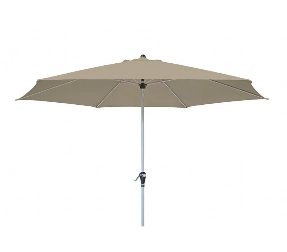 Doppler Sonnenschirme - Sonnenschirm Active Auto Tilt, rund, ca. Ø320 cm Hellgrau
