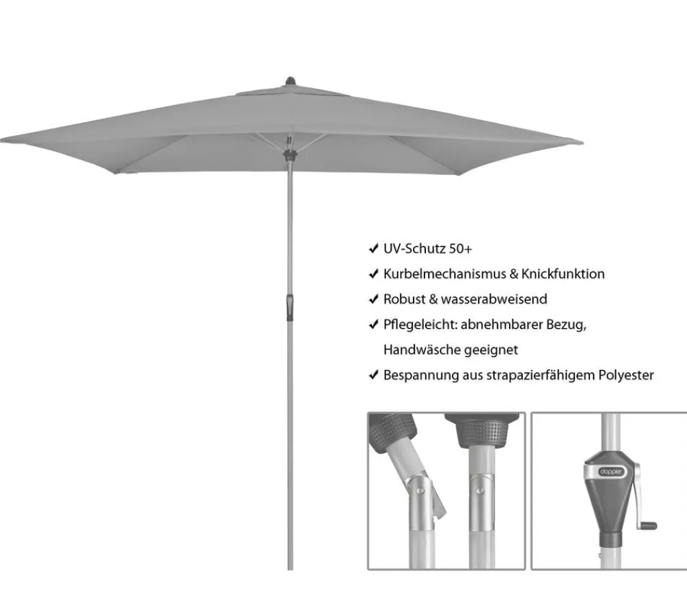 Doppler Sonnenschirme > Sonnenschirm Active Auto Tilt, rechteckig, ca. B300/T200 cm