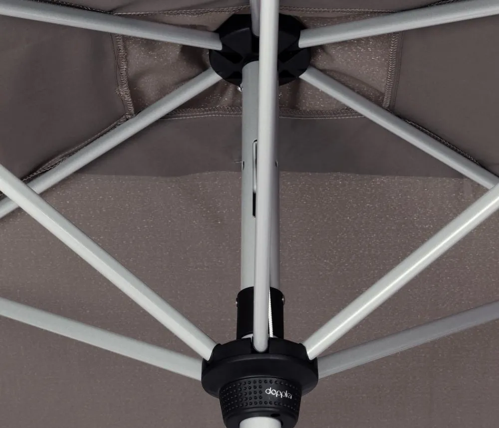 Doppler Sonnenschirm Active Auto Tilt, rechteckig, ca. B300/T200 cm Braun Outlet