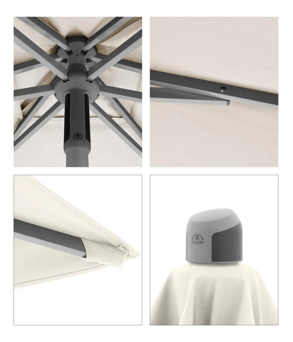 Doppler Sonnenschirm ACT NEO Push Up, rund, ca. Ø270 cm Natur Best