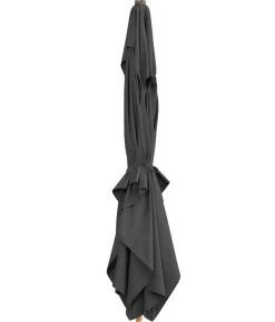 Doppler Sonnenschirm Aluwood Ultra, rechteckig, ca. B300/T200 cm Dunkelgrau Online
