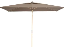 Doppler Sonnenschirme - Sonnenschirm Aluwood Ultra, rechteckig, ca. B300/T200 cm Taupe