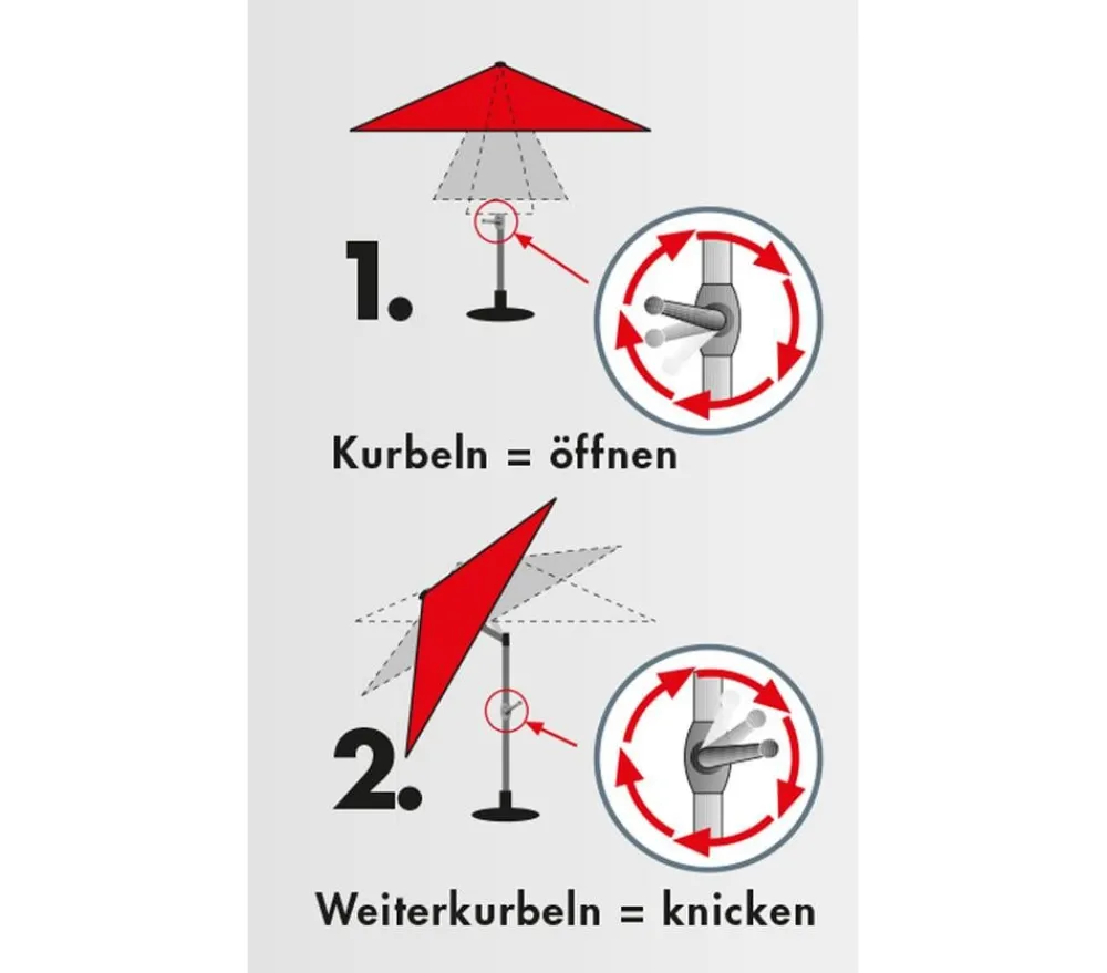 Doppler Sonnenschirme > Sonnenschirm Expert Auto Tilt, rechteckig, ca. B300/T200 cm