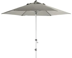 Doppler Sonnenschirm Expert Auto Tilt, rund, ca. Ø280 cm Hellgrau Clearance