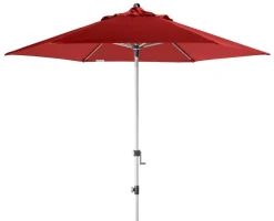 Doppler Sonnenschirm Expert Auto Tilt, rund, ca. Ø280 cm Dunkelrot Hot