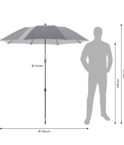 Doppler Sonnenschirme > Sonnenschirm Expert Multi Push Up, ca. Ø156/H190 cm