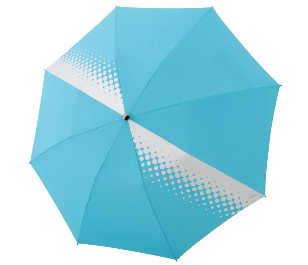 Doppler Sonnenschirme - Sonnenschirm Expert Multi Push Up, ca. Ø156/H190 cm Hellblau