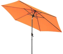 Doppler Sonnenschirm myZone Auto-Tilt, rund, ca. Ø305 cm Orange Online