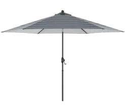 Doppler Sonnenschirm myZone Auto-Tilt, rund, ca. Ø305 cm Anthrazit Clearance