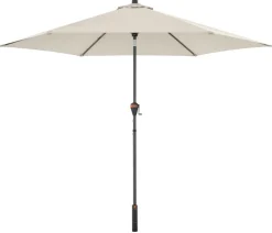 Doppler Sonnenschirme - Sonnenschirm myZone Auto-Tilt, rund, ca. Ø305 cm Natur