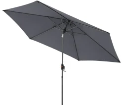 Doppler Sonnenschirme - Sonnenschirm myZone Auto-Tilt, rund, ca. Ø305 cm Anthrazit