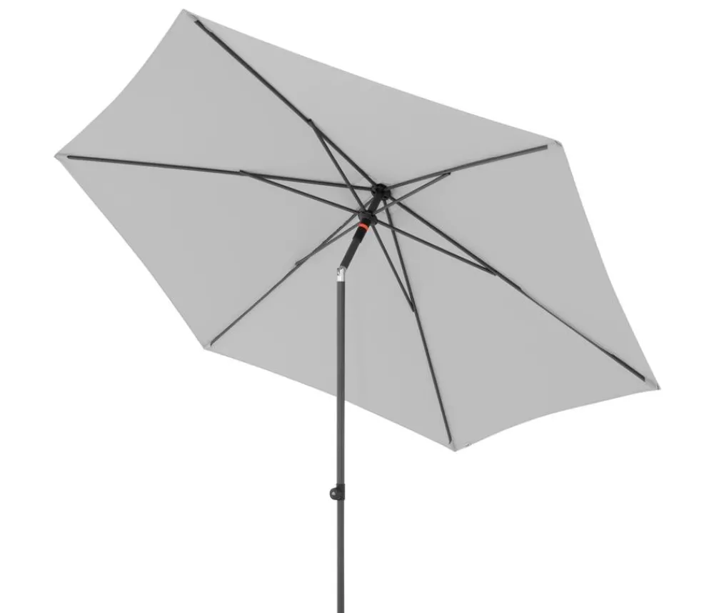 Doppler Sonnenschirm myZone Push Up, rund, ca. Ø300 cm Anthrazit Online