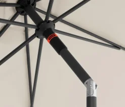 Doppler Sonnenschirme - Sonnenschirm myZone Push Up, rund, ca. Ø300 cm Natur