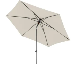 Doppler Sonnenschirme - Sonnenschirm myZone Push Up, rund, ca. Ø300 cm Natur