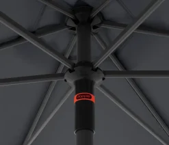 Doppler Sonnenschirme - Sonnenschirm myZone Push Up, rund, ca. Ø300 cm Anthrazit