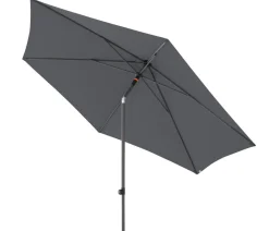 Doppler Sonnenschirme - Sonnenschirm myZone Push Up, rund, ca. Ø300 cm Anthrazit