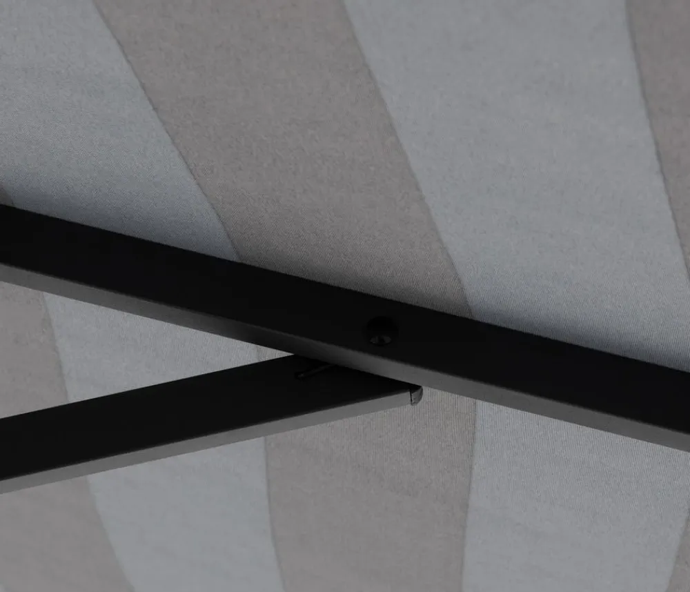 Doppler Sonnenschirme - Sonnenschirm myZone Push Up, rund, ca. Ø300 cm Anthrazit