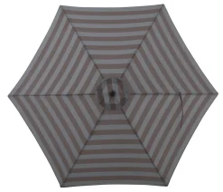 Doppler Sonnenschirme - Sonnenschirm myZone Push Up, rund, ca. Ø300 cm Anthrazit
