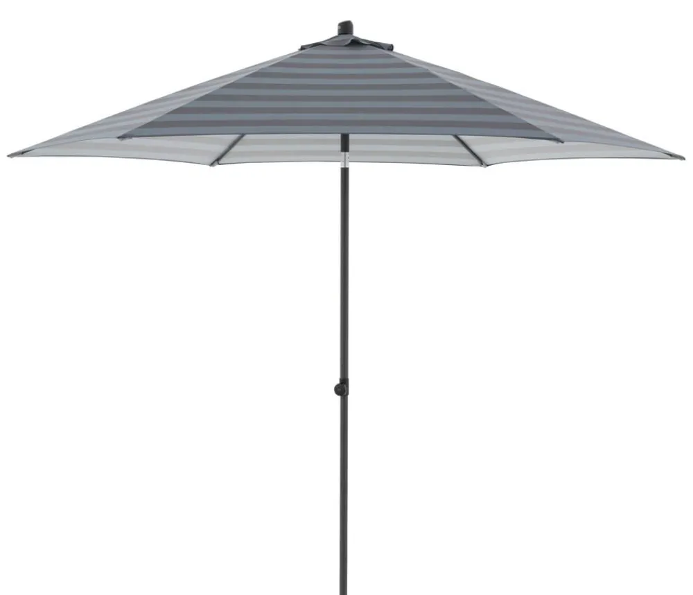Doppler Sonnenschirme - Sonnenschirm myZone Push Up, rund, ca. Ø300 cm Anthrazit