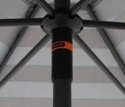 Doppler Sonnenschirme - Sonnenschirm myZone Push Up, rund, ca. Ø300 cm Anthrazit