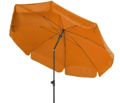 Doppler Sonnenschirm Sun Line Neo, ca. Ø200/H240 cm Orange Best
