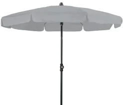 Doppler Sonnenschirm Sun Line Neo, ca. Ø149/H230 cm Hellgrau Outlet