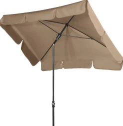 Doppler Sonnenschirme - Sonnenschirm Sunline Neo, rechteckig, ca. B185/T120 cm Taupe