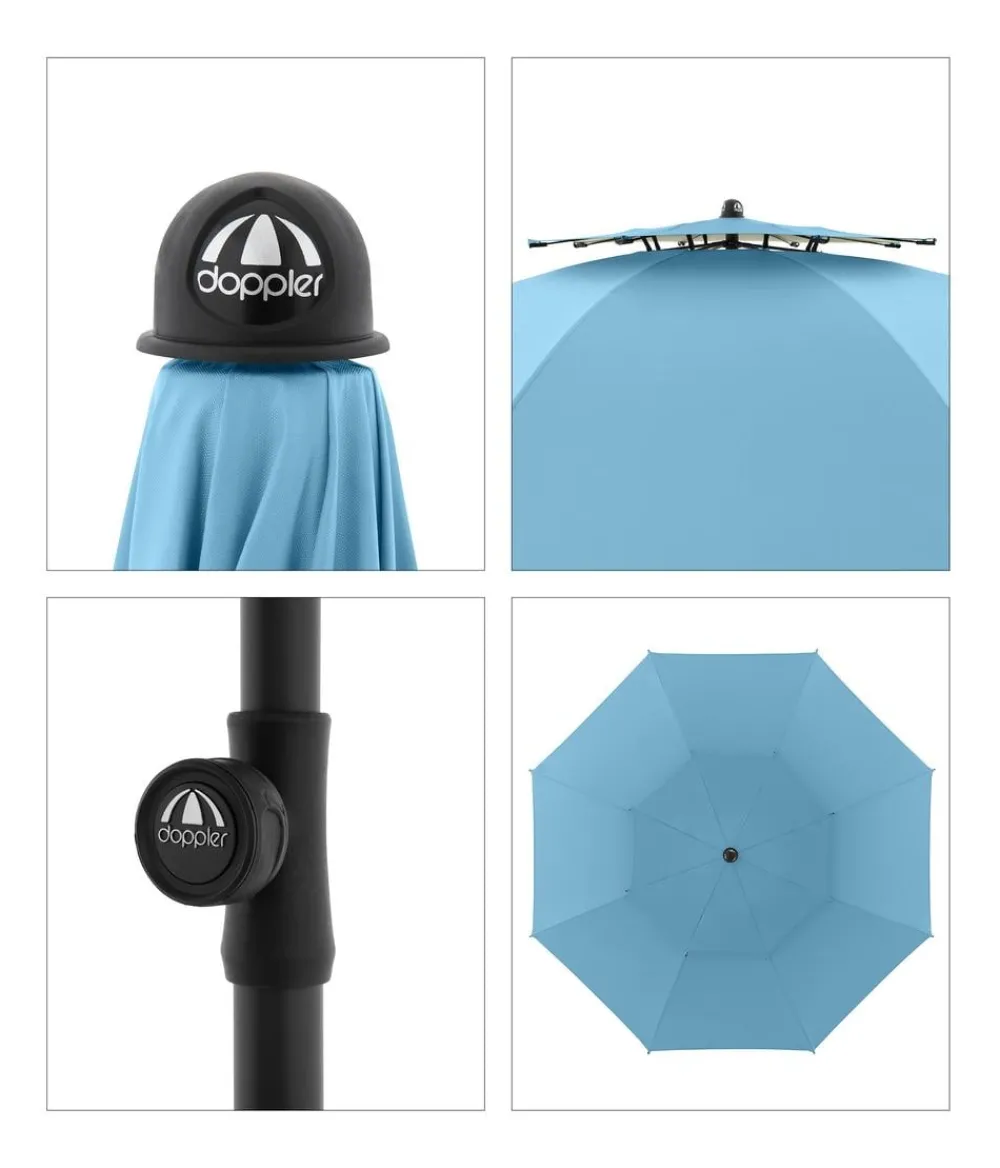 Doppler Sonnenschirme > Sonnenschirm Windprofi Neo, rund, ca. Ø200 cm