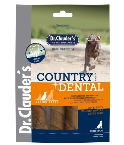 Dr. Clauder's® Hundeleckerlies|Funktionelle Leckerlies - Dr. Cauder’s® Hundesnack Country Denta Adut