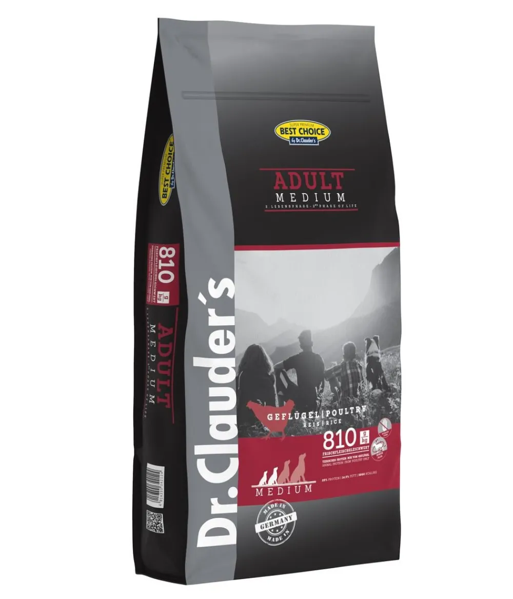Dr. Clauder's® Trockenfutter Hund - Dr. Clauder’s®Trockenfutter für Hunde Best Choice Adult Medium Breed