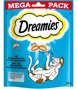 Dreamies™ Katzenleckerlies & Getränke - Katzensnack mit Geschmack, Megapack, 180 g