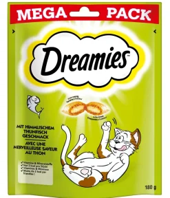 Dreamies™ Katzenleckerlies & Getränke - Katzensnack, 4 x 180 g