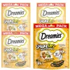 Dreamies™ Katzenleckerlies & Getränke - SHAKE UPS™ Multivitamins Katzensnack Geflügel, 4 x 165 g