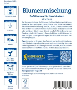 Nebelung/Kiepenkerl Blumensamen - Duftblumen für Naschkatzen Mix, Saatgut von Kiepenkerl Bunt