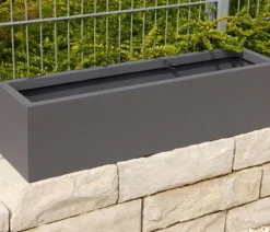 eastwest Fiberglas-Blumenkasten Supremo, rechteckig Anthrazit Best