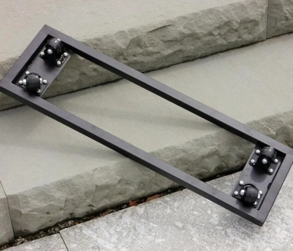 eastwest Pflanzkübel & Blumenkästen|Blumentöpfe & Übertöpfe > Fiberglas-Pflanzkübel mit Pflanzenroller, rechteckig