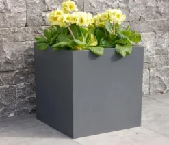 eastwest Pflanzkübel & Blumenkästen|Blumentöpfe & Übertöpfe > Fiberglas-Pflanzkübel, quadratisch