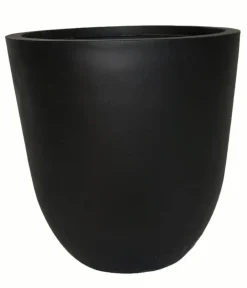 eastwest Pflanzkübel & Blumenkästen|Blumentöpfe & Übertöpfe > Fiberglas-Pflanztopf Nero, rund,
