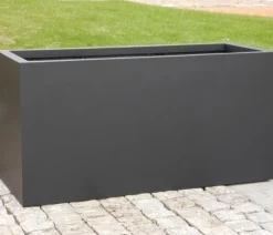 eastwest Pflanzkübel & Blumenkästen|Blumentöpfe & Übertöpfe > Fiberglas-Pflanztrog Supremo, rechteckig