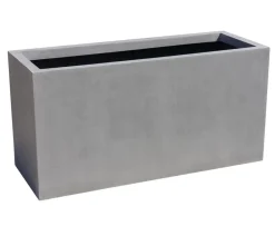 eastwest Fiberglas-Pflanztrog Supremo, rechteckig Grau Sale