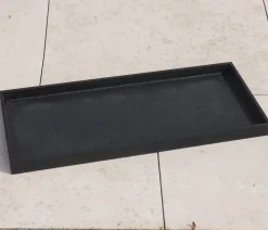 eastwest Blumentopf Untersetzer|Mehr Blumentopfzubehör > Fiberglas-Untersetzer Bassin, rechteckig