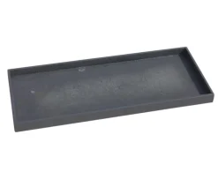 eastwest Fiberglas-Untersetzer Bassin, rechteckig Anthrazit New