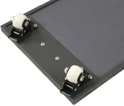 eastwest Rolluntersetzer - Mehrzweck-Rollbrett, Metall/Fiberglas, ca. B119/H7/T49 cm Anthrazit